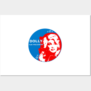 Dolly For President Posters and Art